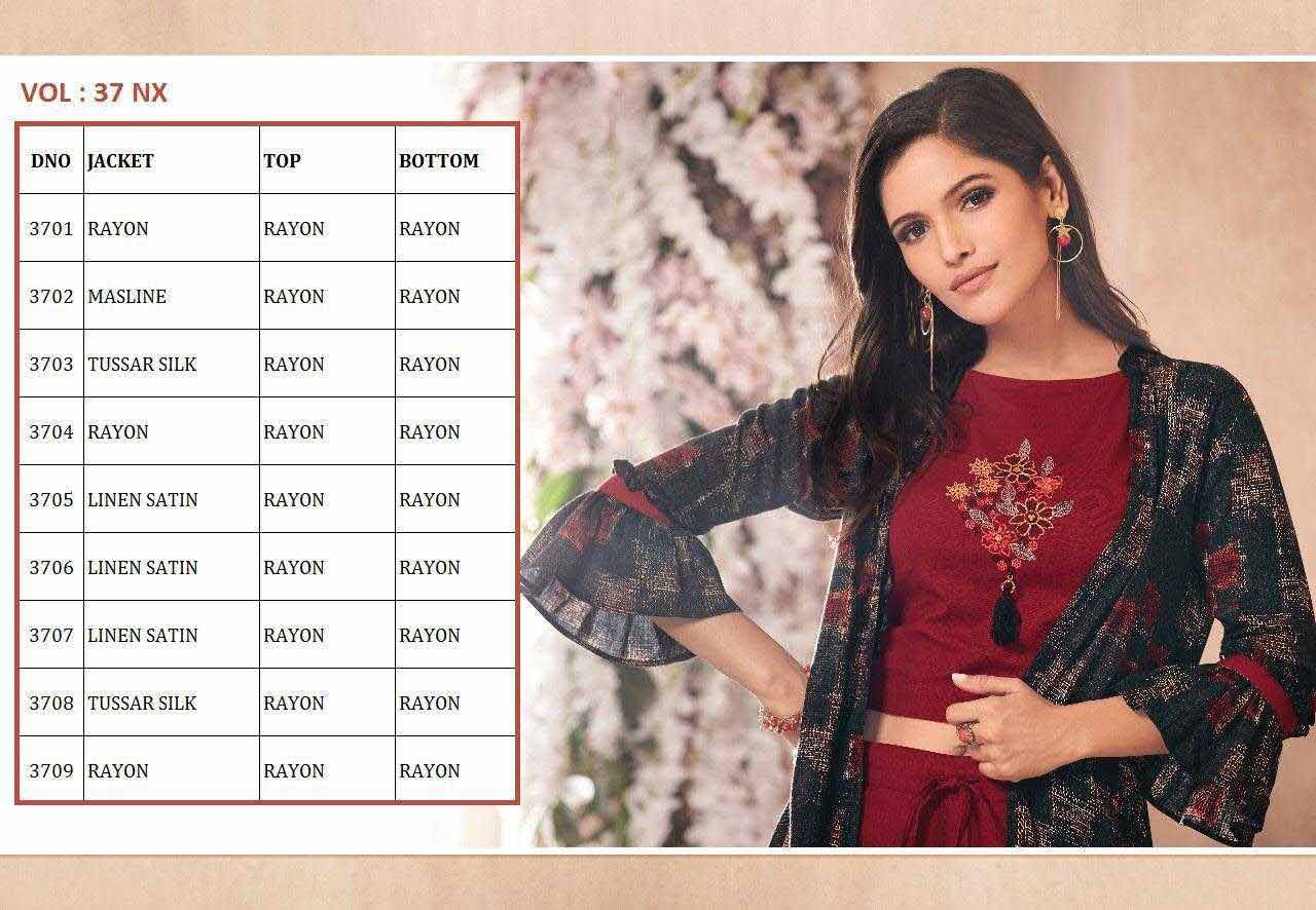 Lt Nitya Vol 37Nx Top Bottom And Jacket Catalog Ready To Wear Lt Nitya Vol 37Nx Top Bottom And Jacket Catalog Ready To Wear